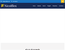Tablet Screenshot of nicolflex.com
